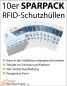 RFID-Schutzhülle 10er SPARPACK, RFID-Schutz, NFC-Schutz, Schutzhülle für...
